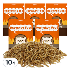 리프패럿 Hedgehog Food 건조 밀웜, 150g, 10개