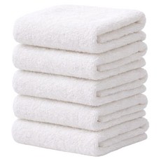 C-OF-B 廚房擦手巾, 白色, 5個