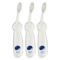 비앤비 3단계 어린이 칫솔, 투명, 1개입, 3개