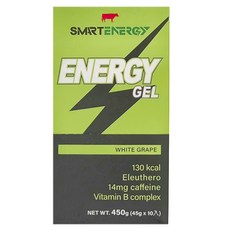 RED COW 紅牛 SMART ENERGY 聰勁 Energy Gel 能量包 白葡萄風味, 450g, 1盒