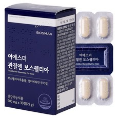 에스더포뮬러 여에스더 관절엔 보스웰리아 27g, 1개, 30정
