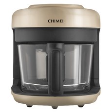 CHIMEI 奇美家電 玻璃氣炸鍋 25.1 x 19.9 x 22cm 2.5kg, EV-02G0FM, 焦糖奶茶色