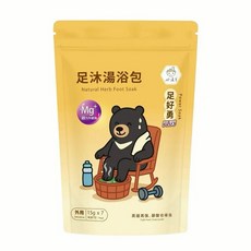 好漢草 足沐湯浴包 足好勇PLUS, 7個裝, 15g, 1個