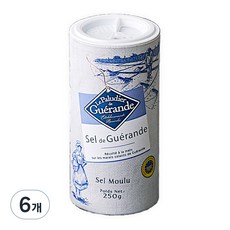 Le Paludier de Guerande 葛宏德 細粒土板天日鹽, 6個, 250g