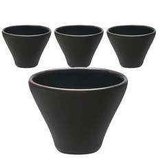 EMILE HENRY 塞拉多義式濃縮咖啡杯, 4 個, 胡椒