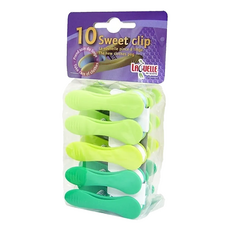 Laguelle 曬衣夾 10個裝 法國製, 綠色, 1組