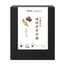 順便幸福 咖啡燕麥拿鐵隨身組, 1套, 黃金曼特寧濾掛咖啡 x 6 + 燕麥植物奶粉 x 6