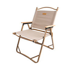 MOUNTAINHIKER 山之客 原木紋方管克米特椅, BK, 1組