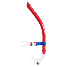 SPEEDO 成人競技型訓練呼吸管 紅色, 1個