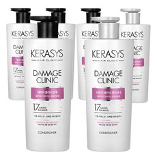 KERASYS 受損修護蛋白洗髮精 750ml 2入 + 潤髮乳 750ml 1入, 2套
