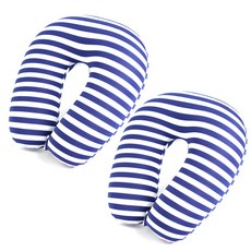 ABM KOREA 軟頸枕頭2P, 深藍色