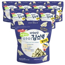 Bebest 孩童海苔脆餅, 鯷魚口味, 20g, 8包