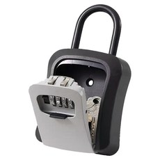 防盜防水密碼鑰匙盒/密碼鎖 灰色, 1個