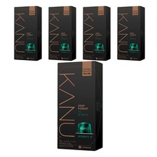 카누 바리스타 머신 전용 캡슐커피 딥포레스트, 9.5g, 10개입, 5개