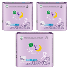 유기농본 오씨본 입는 오버나이트, 대형, 8개입, 3개