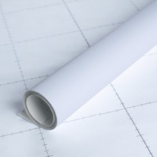 SHEETMORI 壁紙貼 白色 SM4801-19, 純白色, 100 x 250 cm