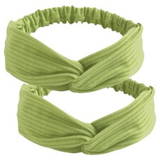 조앤제이 비비드 헤어 세안밴드, 라임, 2개