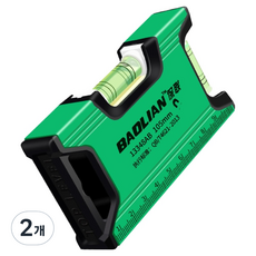 Baolian 迷你磁吸水平儀 105mm 13348, 2個