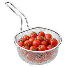 코휀하임 스텐 304 받침있는 세척 채망 채반, 1개