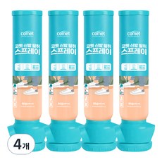 코멧 신발 탈취 스프레이 프레쉬향, 100ml, 4개