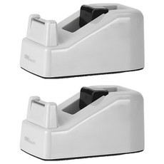 deLi 得力 Alpacomus迷你蘇格蘭膠帶切割器, 2個, 灰色