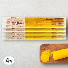 곰곰 통단무지, 550g, 4개