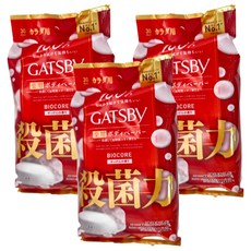 GATSBY 杰士派 香體巾 皂香30片 清潔肌膚 告別黏膩 散發清新皂香, 3包