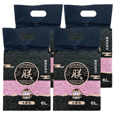 朕 御用豆腐砂, 水蜜桃, 6L, 4包