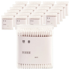 나무 면봉, 300개입, 24개