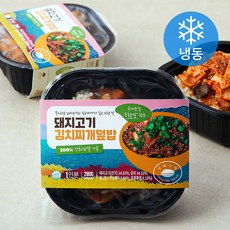 강화드림 돼지고기 김치찌개덮밥 (냉동), 280g, 2개