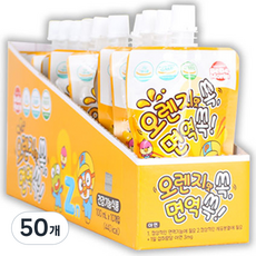 뽀로로 아연 담은 오렌지맛 쏙 면역 쏙, 100ml, 50개