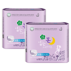 OCBON 本恩 夜用褲型衛生棉, L(100cm以上), 8片, 2包