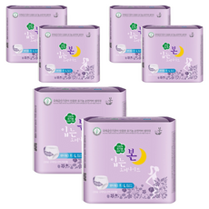 OCBON 本恩 夜用褲型衛生棉, L(100cm以上), 8片, 6包