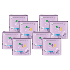 OCBON 本恩 夜用褲型衛生棉, L(100cm以上), 8片, 8包