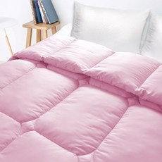 寢室安居 韓版韓版3D雲朵羽絲棉保暖被 A121-10-C99-413 1.9kg, 甜美粉