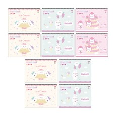 PENPIA 女童印花素描本 隨機出貨, 18張, 345*250mm, 10個