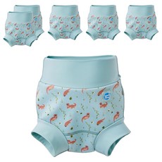 Splash About Happy Nappy 3D加強版 游泳尿布褲 頑皮水獺, L, 6件