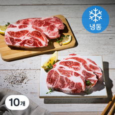 6다이닝 이베리코 목살 돼지고기 (냉동), 300g, 10개