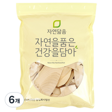 자연닮음 국내산 엄나무 슬라이스, 1kg, 6개