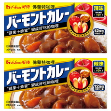 House 好侍 佛蒙特咖哩 辣味, 230g, 2盒