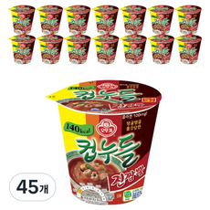 오뚜기컵누들 진짬뽕 컵 38g, 45개