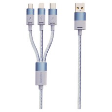 Baseus 倍思 星速系列 快充數據線, 1.2m, 天藍色, 1條