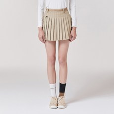 MY COLOR IS 女款亮面百褶裙