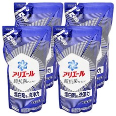 ARIEL 台灣公司貨 抗菌抗臭洗衣精補充包 抗菌去漬型, 4包