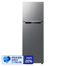 [삼성 감사 페스티벌] 삼성전자 일반 255L 2도어 냉장고, RT25DARAHS9