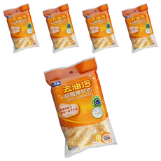 Home Star 多麼潔 去油污超纖擦拭布，木質纖維製成，超強吸水力，乾濕兩用, 5包, 22 x 27cm