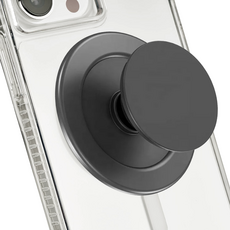 유니미오 맥세이프 호환 자력강화 마그네틱 스마트톡 휴대폰 거치대, 블랙, 1개