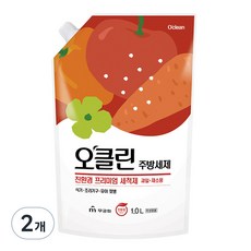 無窮花 Oclean 環保廚房洗碗精 補充包, 2個, 1L