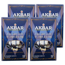 아크바얼그레이홍차라떼192g(16gx12티백), 16g, 12개입, 4개, 16g