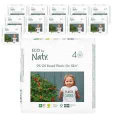 ECO by Naty 黏貼型尿布, 4階段, 312張